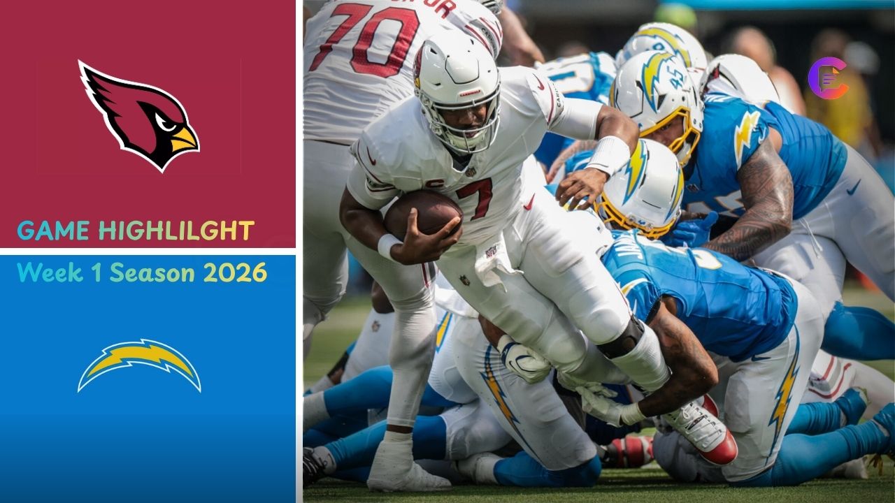 Arizona Cardinals vs Los Angeles Chargers Match Player Stats