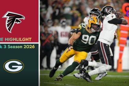 Atlanta Falcons vs Green Bay Packers Match Player Stats