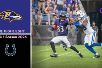 Baltimore Ravens defeated the Indianapolis Colts Match Player Stats