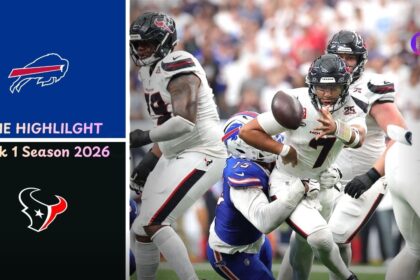 Buffalo Bills vs Houston Texans Match Player Stats