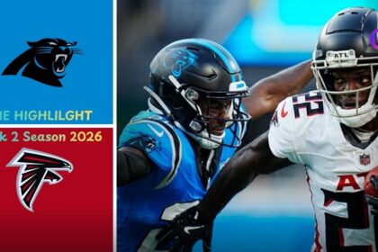 Carolina Panthers vs Atlanta Falcons Match Player Stats