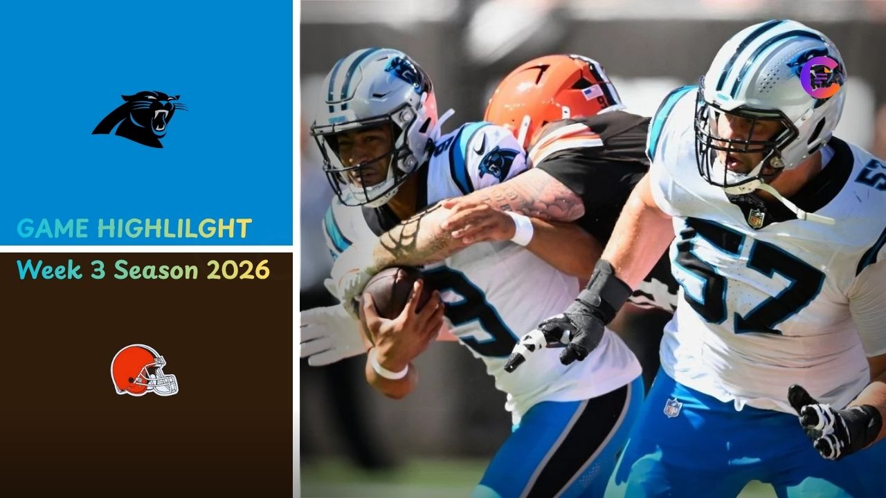 Carolina Panthers vs Cleveland Browns Match Player Stats