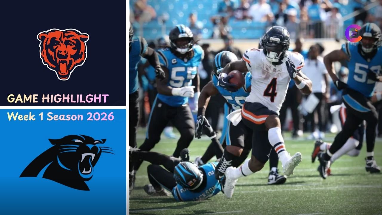 Chicago Bears vs Carolina Panthers Match Player Stats