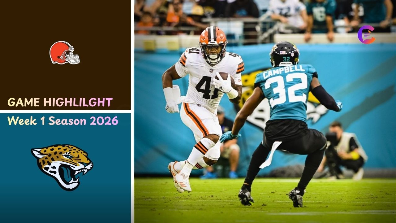 Cleveland Browns vs Jacksonville Jaguars Match Player Stats