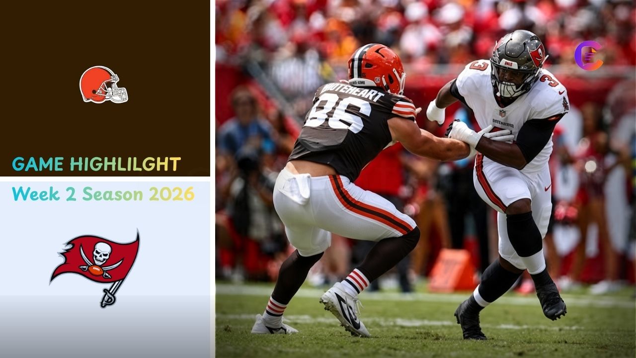 Cleveland Browns vs Tampa Bay Buccaneers Match Player Stats