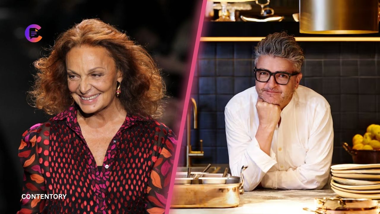 Diane von Furstenberg and Sean Connolly