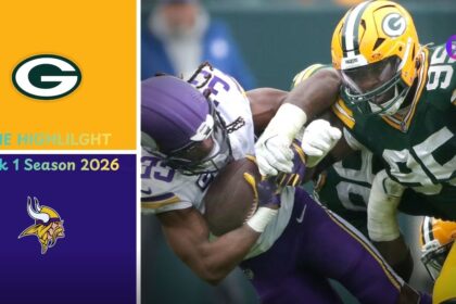 Green Bay Packers vs Minnesota Vikings Match Player Stats