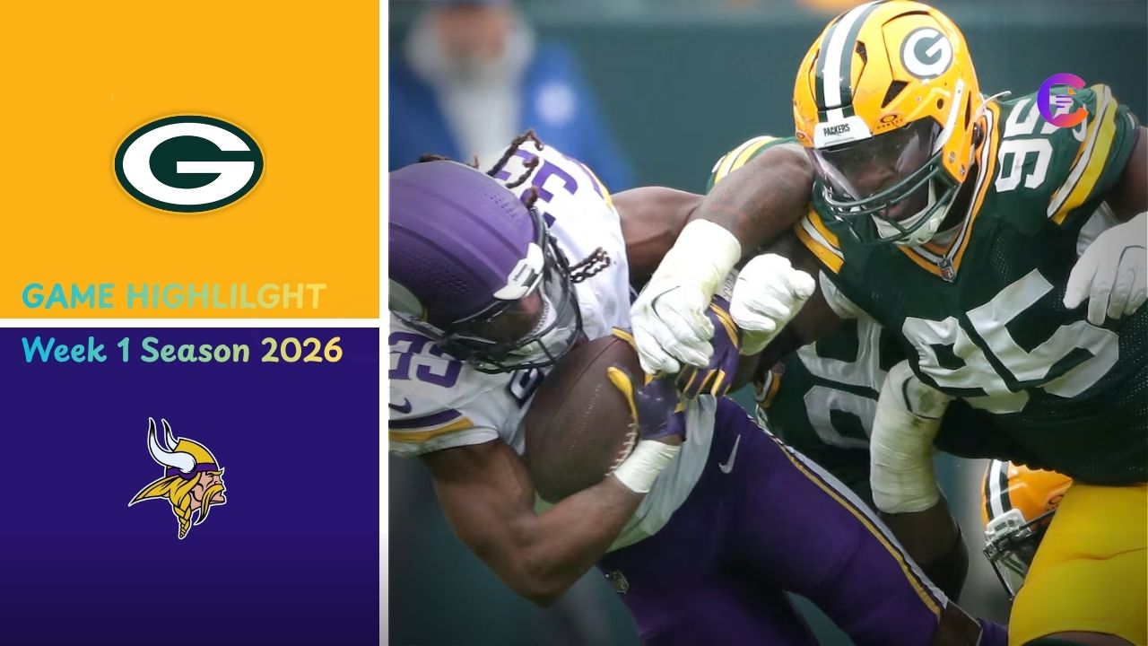 Green Bay Packers vs Minnesota Vikings Match Player Stats