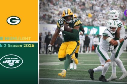 Green Bay Packers vs New York Jets Match Player Stats