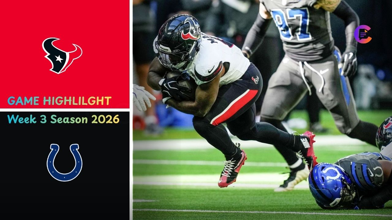 Houston Texans vs Indianapolis Colts Match Player Stats