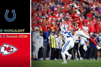 Indianapolis Colts vs Kansas City Chiefs Match Player Stats