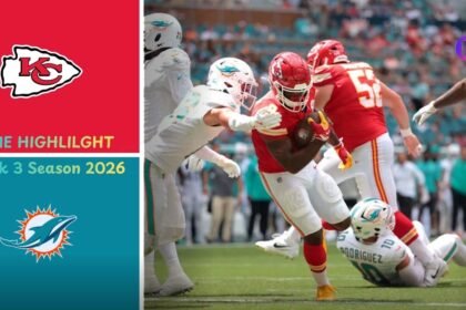 Kansas City Chiefs vs Miami Dolphins Match Player Stats