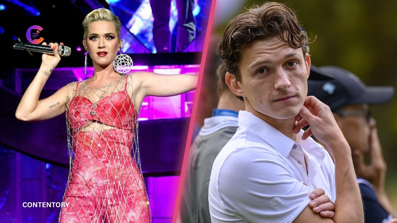 Katy Perry and Tom Holland
