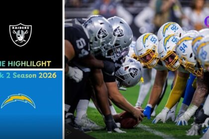Las Vegas Raiders vs Los Angeles Chargers Match Player Stats