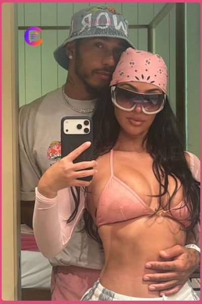 Lewis Hamilton With Kim Kardashian