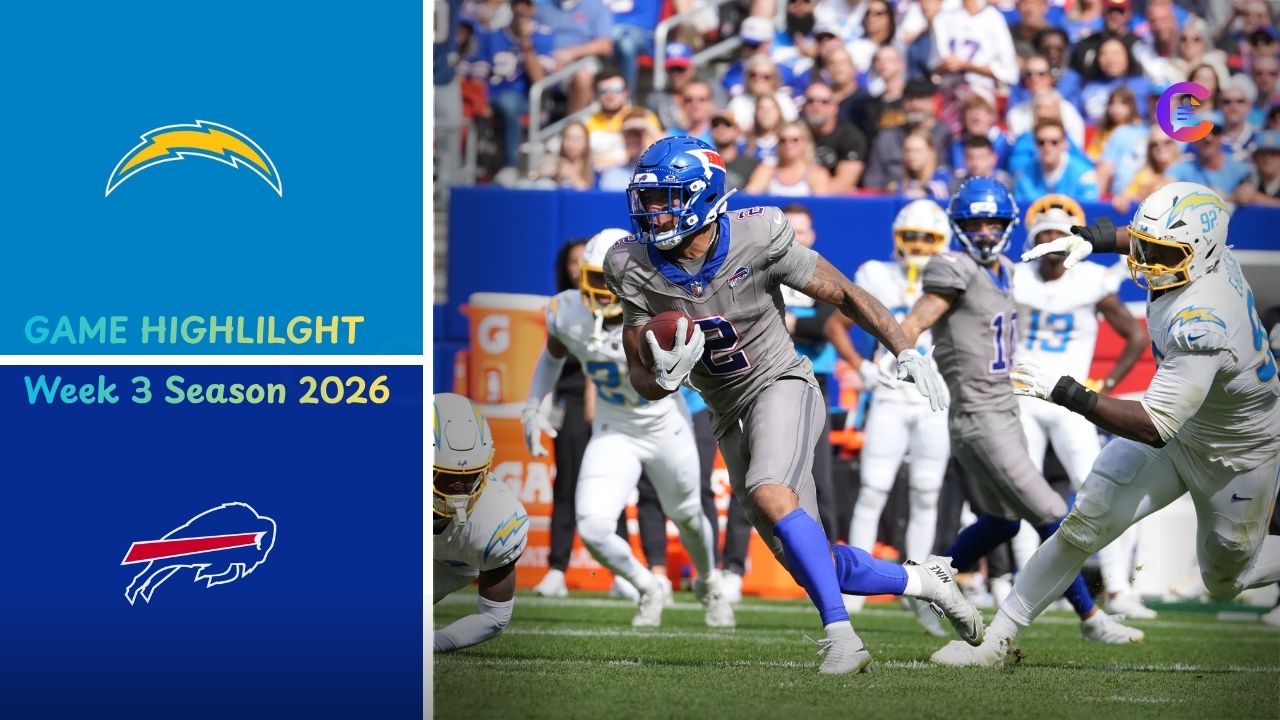 Los Angeles Chargers vs Buffalo Bills Match Player Stats