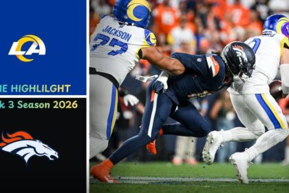 Los Angeles Rams vs Denver Broncos Match Player Stats