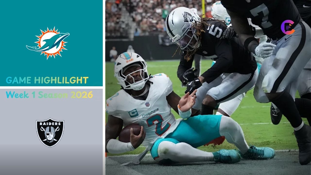 Miami Dolphins vs Las Vegas Raiders Match Player Stats