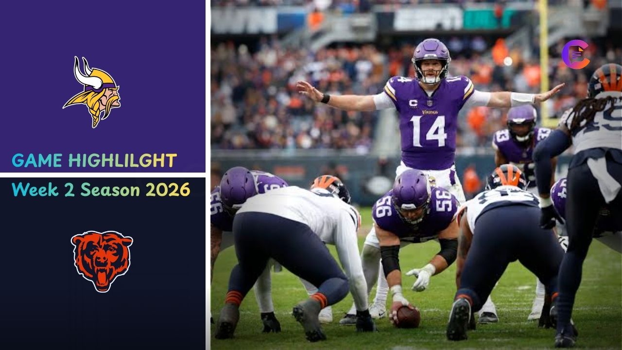 Minnesota Vikings vs Chicago Bears Match Player Stats