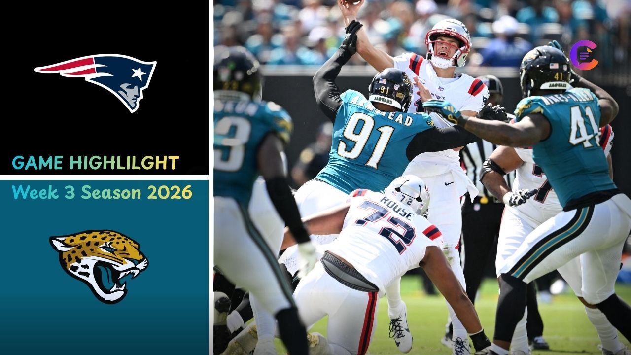 New England Patriots vs Jacksonville Jaguars Match Player Stats