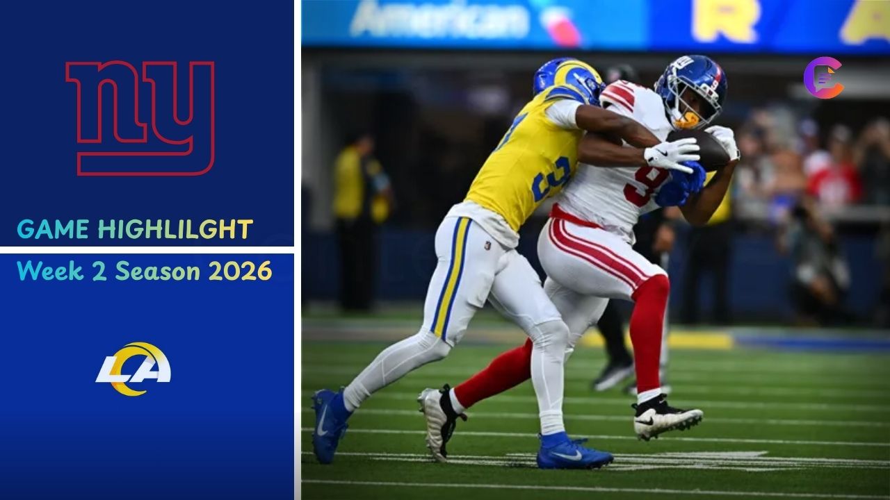 New York Giants vs Los Angeles Rams Match Player Stats