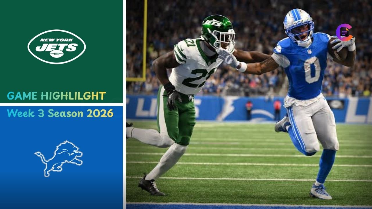 New York Jets vs Detroit Lions Match Player Stats