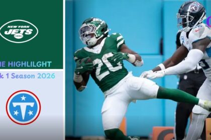 New York Jets vs Tennessee Titans Match Player Stats