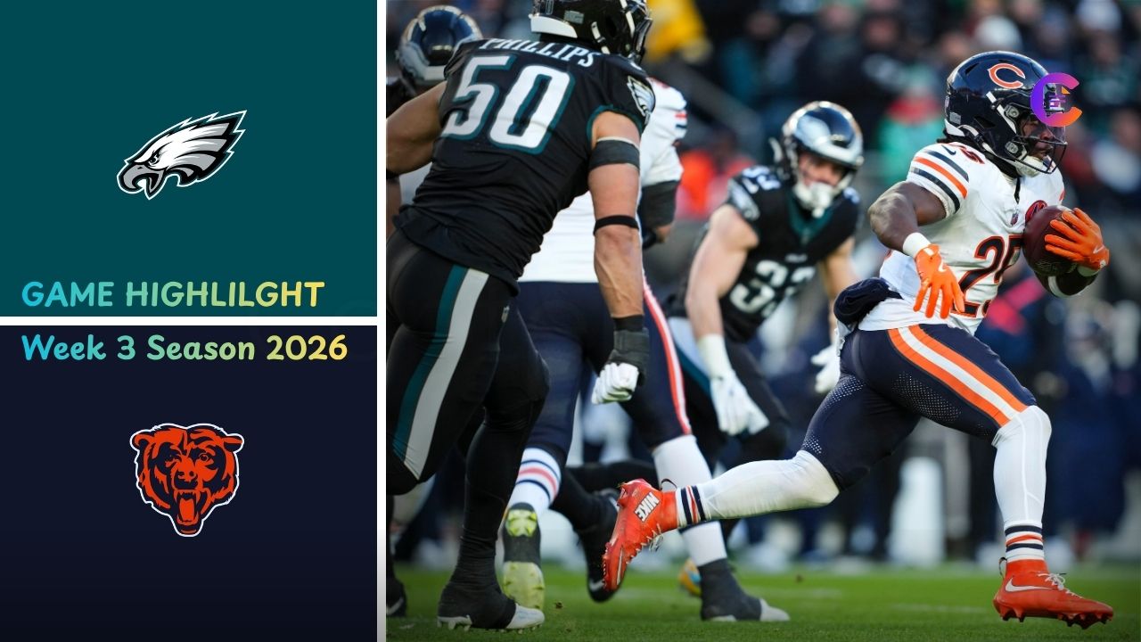 Philadelphia Eagles vs Chicago Bears Match Player Stats