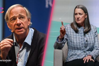 Ray Dalio and Patricia Poppe
