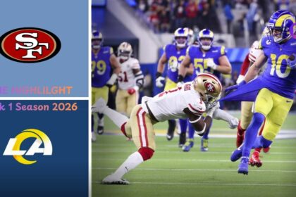 San Francisco 49ers vs Los Angeles Rams Match Player Stats