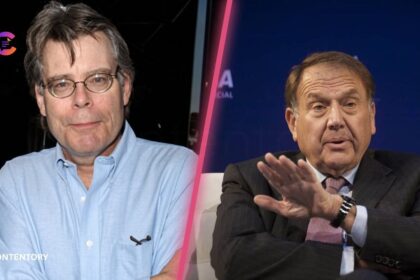 Stephen King and Richard LeFrak