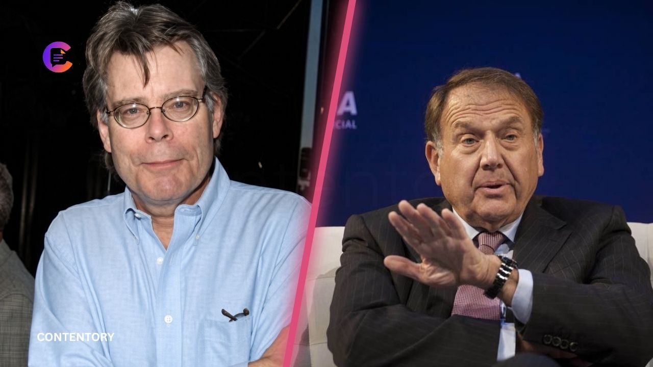 Stephen King and Richard LeFrak