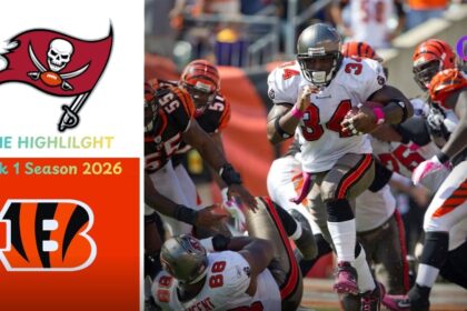 Tampa Bay Buccaneers vs Cincinnati Bengals Match Player Stats