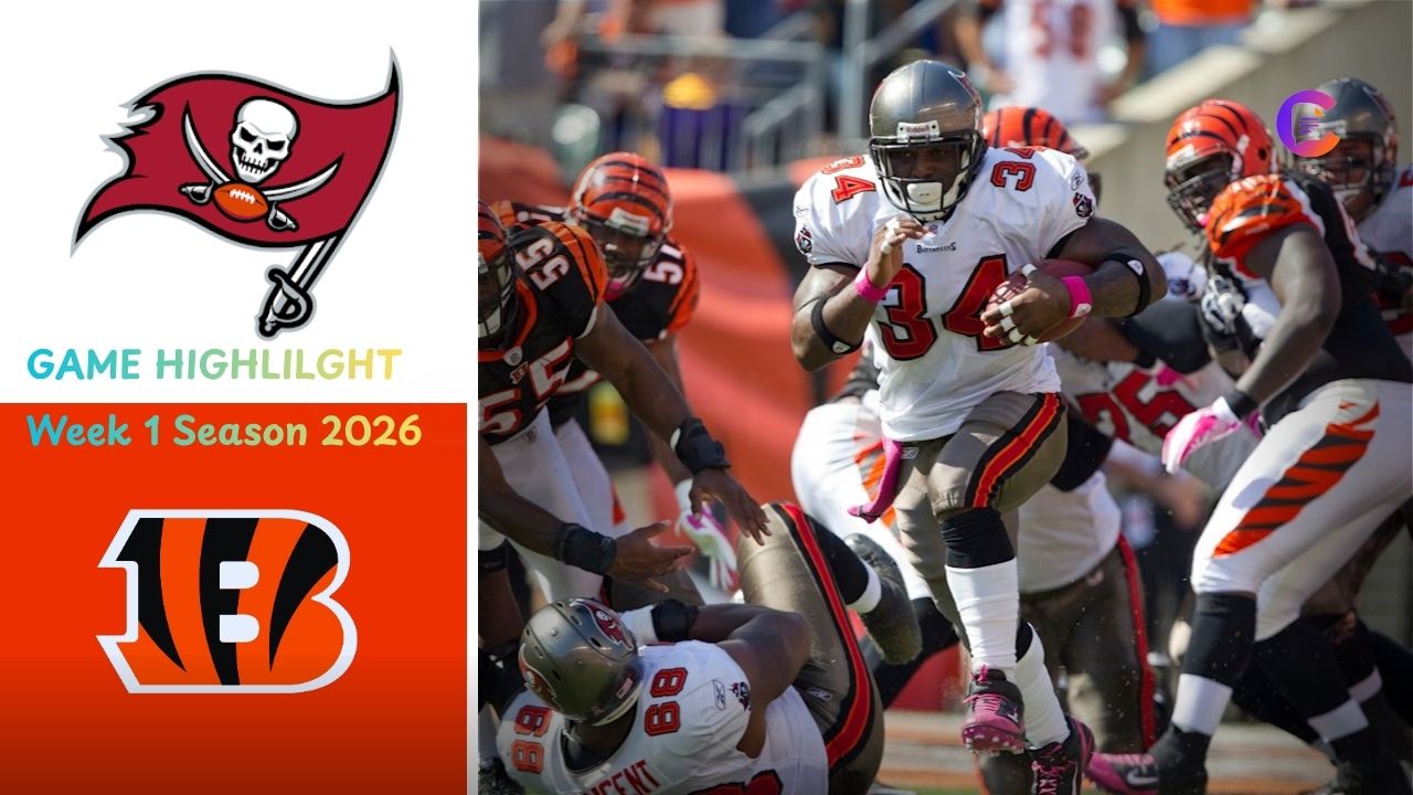 Tampa Bay Buccaneers vs Cincinnati Bengals Match Player Stats