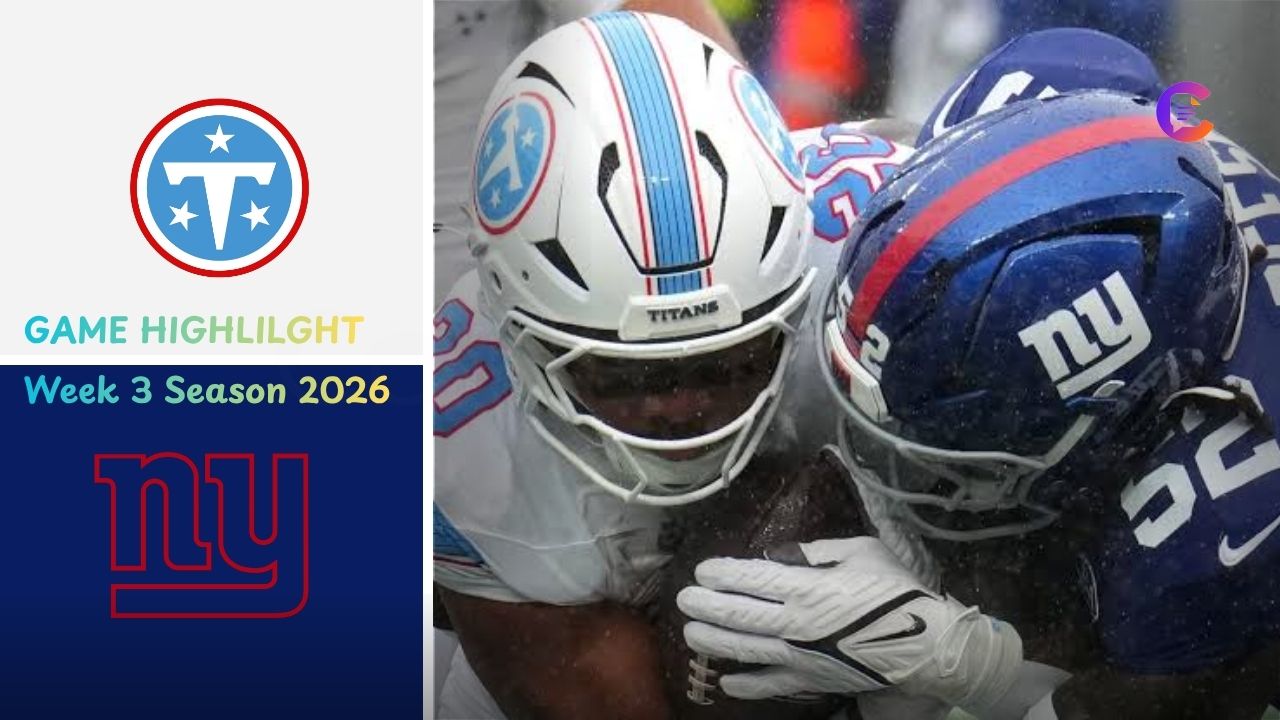 Tennessee Titans vs New York Giants Match Player Stats