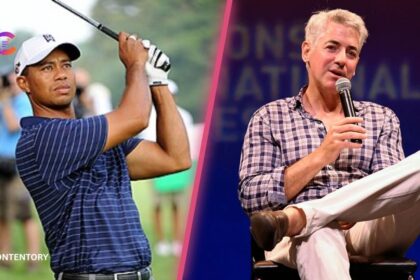 Tiger Woods and Bill Ackman