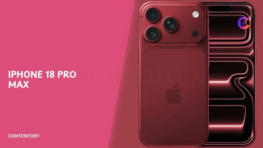 iPhone 18 Pro Max