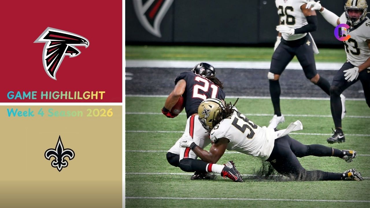 Atlanta Falcons vs New Orleans Saints Match Player Stats