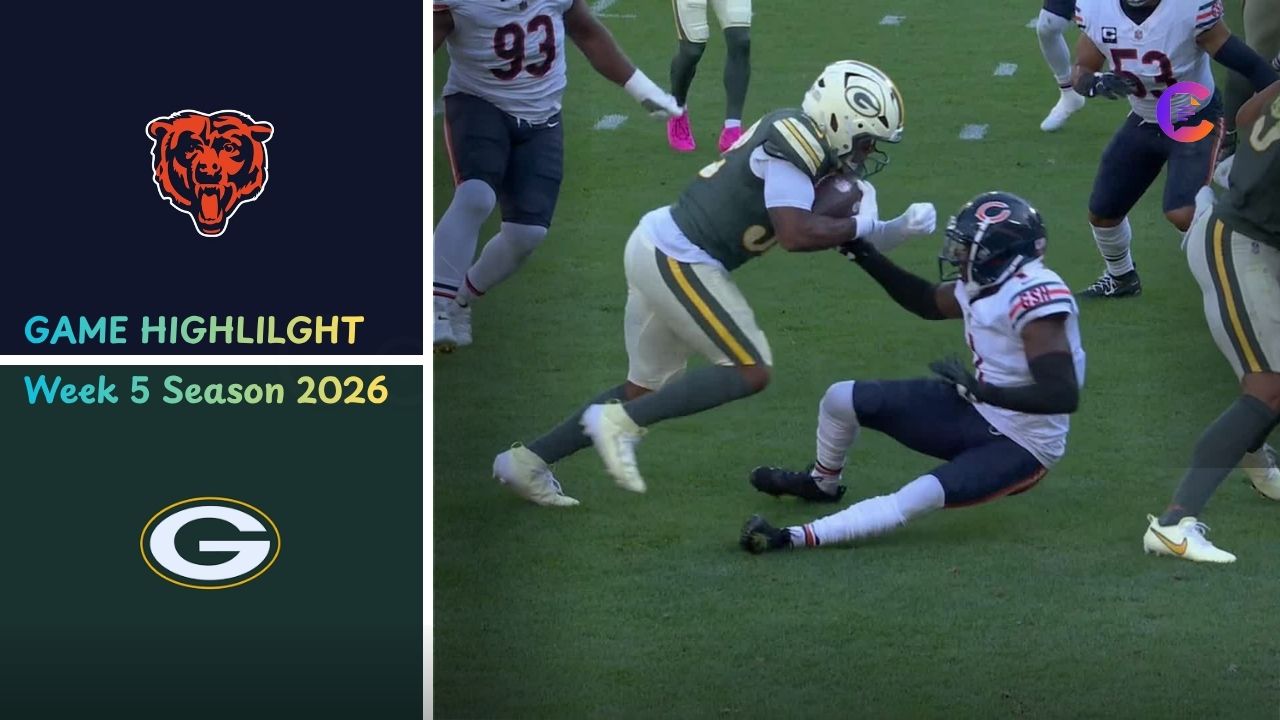 Chicago Bears vs Green Bay Packers Match Player Stats