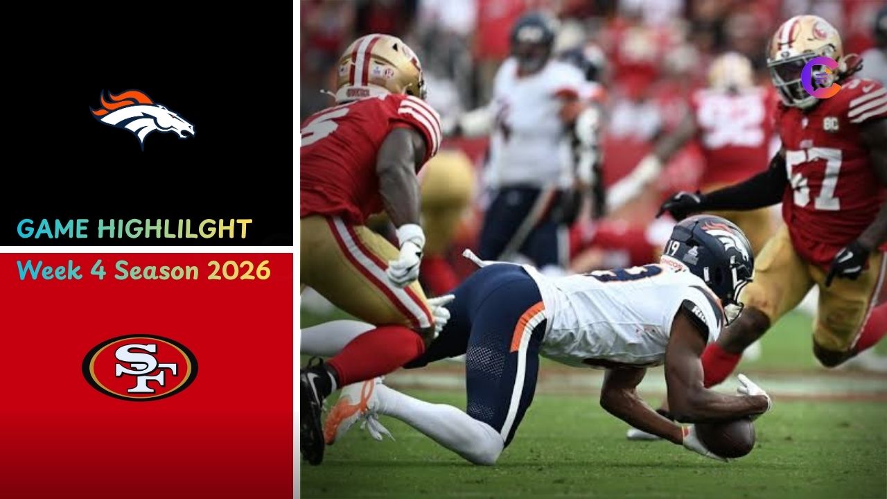 Denver Broncos vs San Francisco 49ers Match Player Stats