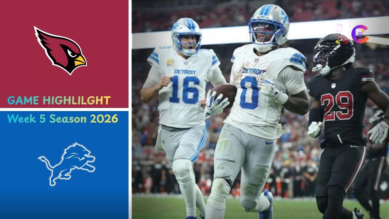 Detroit Lions vs Arizona Cardinals Match Player Stats