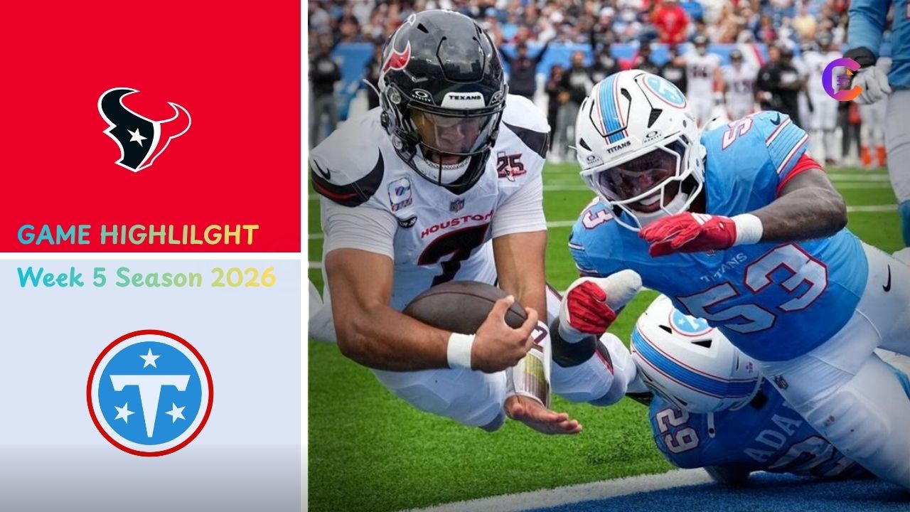 Houston Texans vs Tennessee Titans Match Player Stats