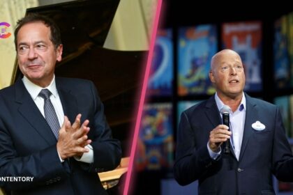 John Paulson and Bob Chapek