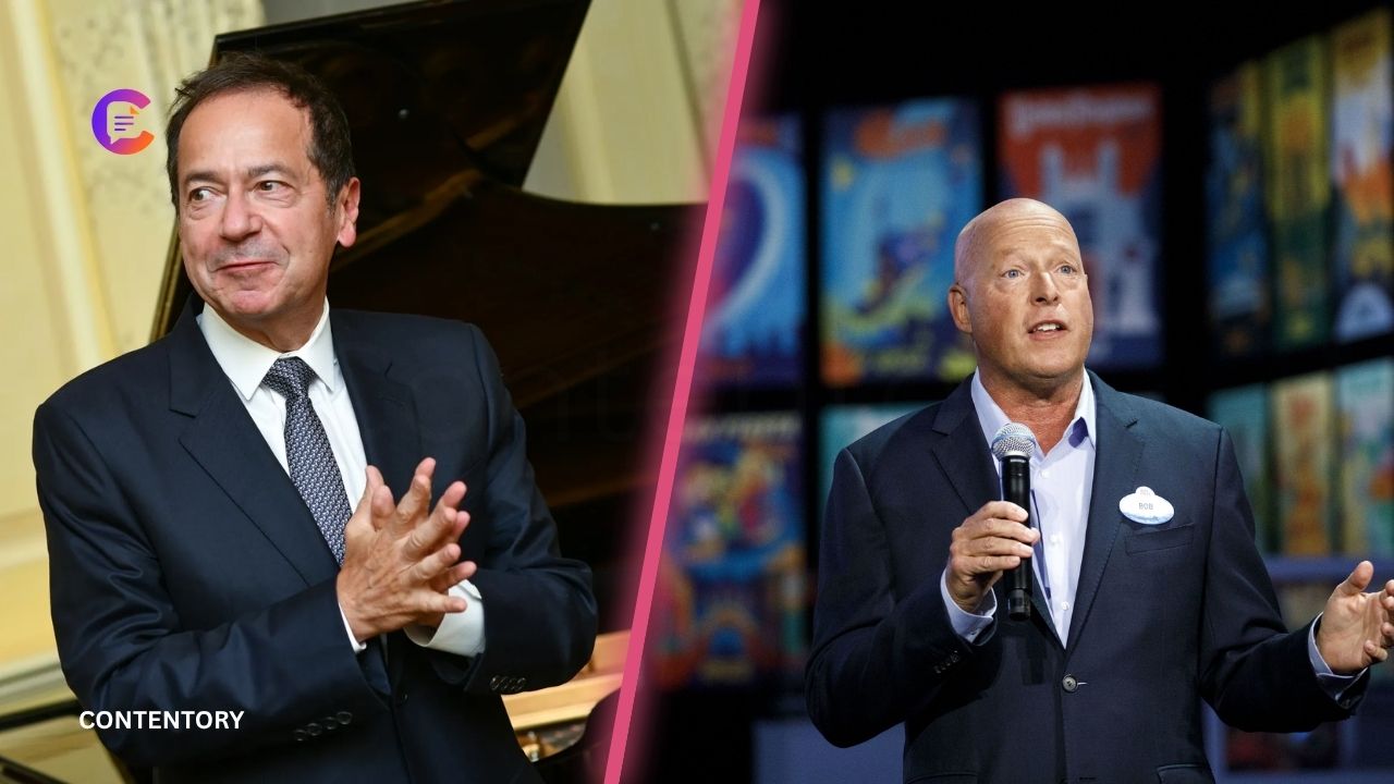 John Paulson and Bob Chapek
