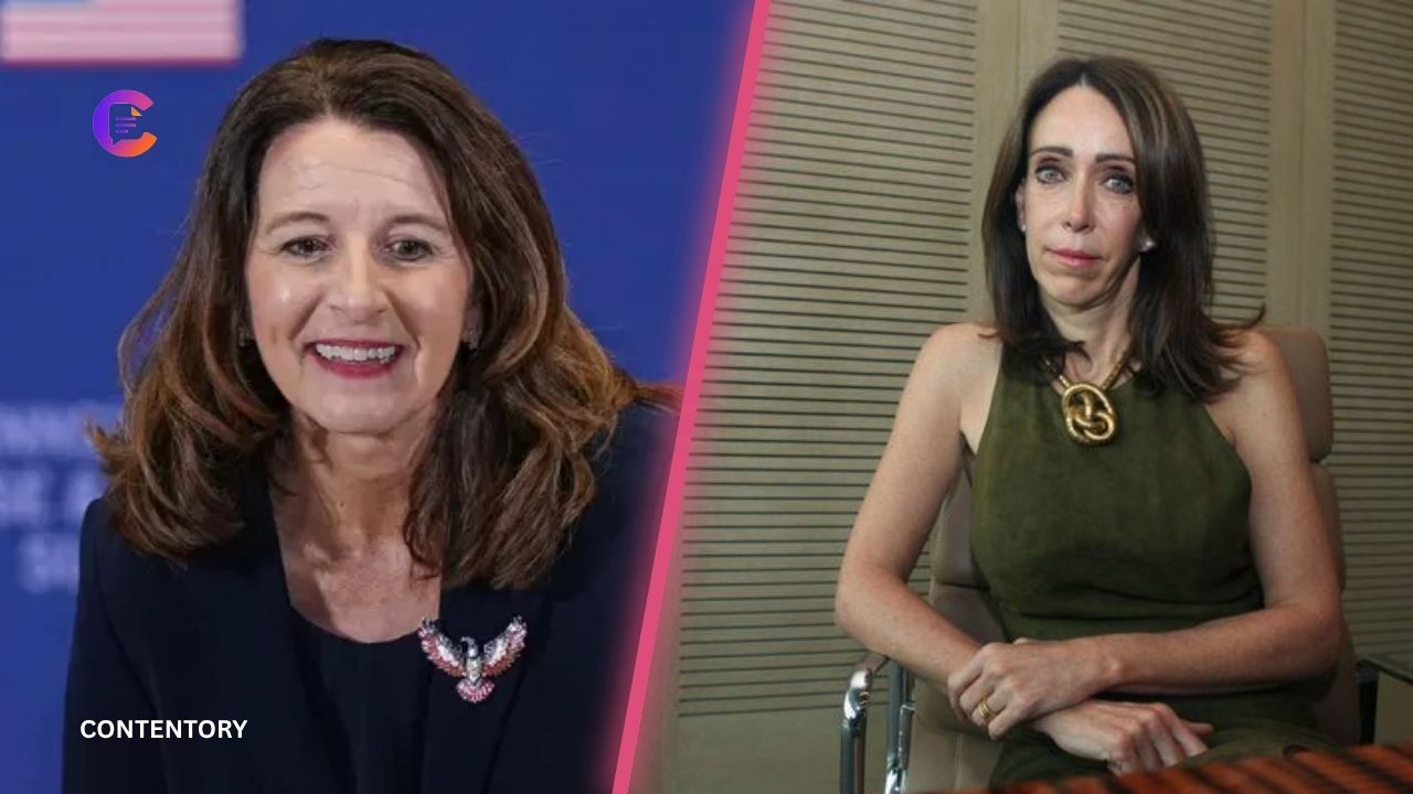 Kathy Warden and María Asunción Aramburuzabala