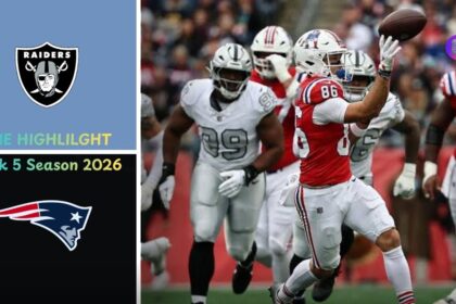Las Vegas Raiders vs New England Patriots Match Player Stats
