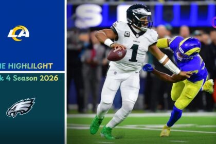 Los Angeles Rams vs Philadelphia Eagles Match Player Stats