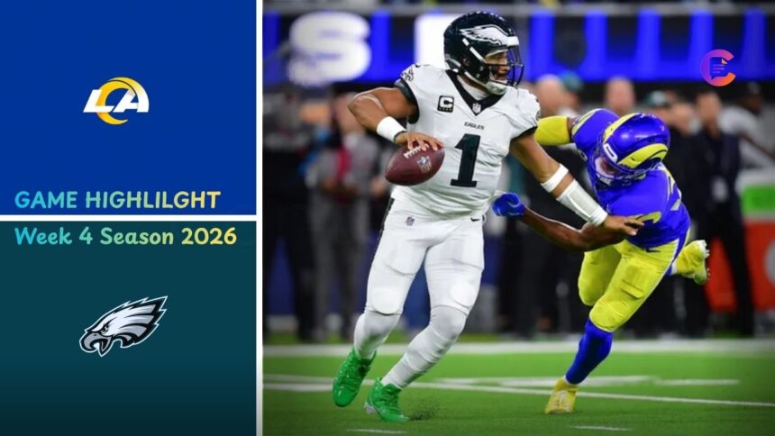 Los Angeles Rams vs Philadelphia Eagles Match Player Stats