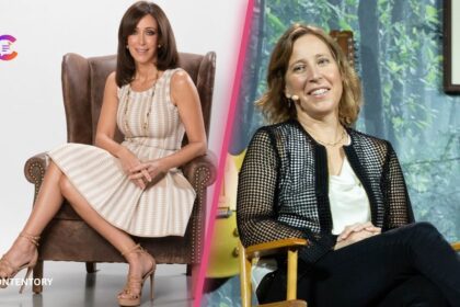 Maria Asuncion Aramburuzabala and Susan Wojcicki
