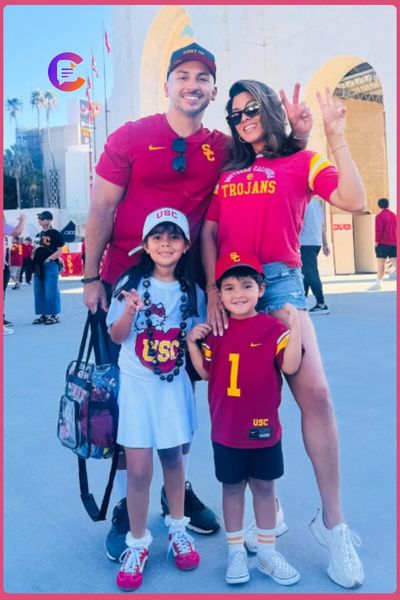 Megan Telles With Family